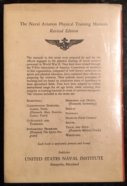 1950 Revised Edition Boxing Instructional Book by The United States Naval Institute RARER!