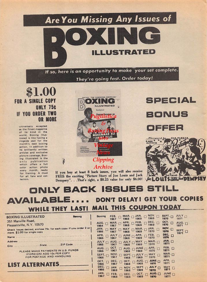 Boxing News Clipping #156 - Harry Greb