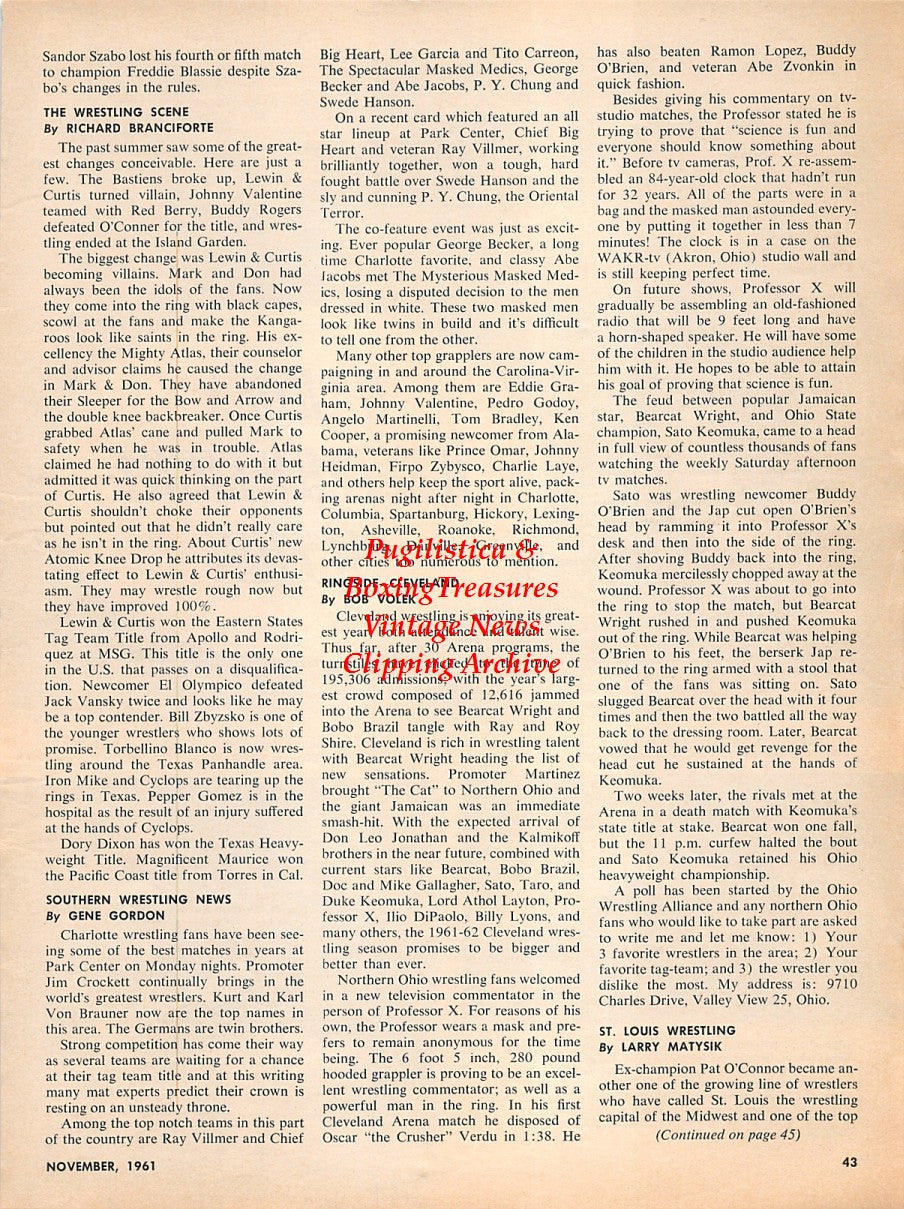 Boxing News Clipping #2239 - Beau Jack vs. Al Bummy Davis, Billy Graham vs. Tippy Larkin, Tony Janiro vs. Johnny Greco