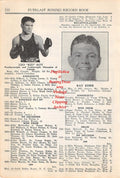 Boxing News Clipping #07 - Leo "Kid" Roy, Ray Kiser