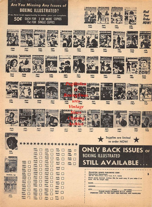 Boxing News Clipping #1004 - Harold Johnson, Jack Bodell