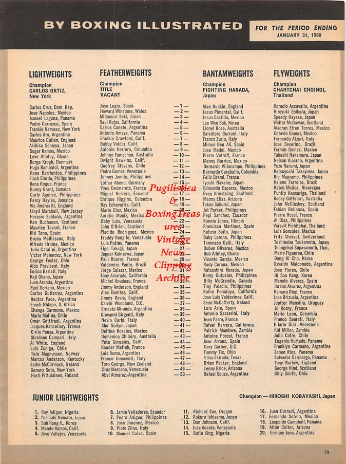 Boxing News Clipping #1012 - Walter M. Price