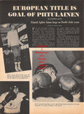 Boxing News Clipping #1016 - Harri Piitulainen, Harold Dade, Ferd Hernandez