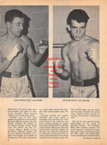 Boxing News Clipping #1018 - Billy McCluskey, Leo Difiore, Marion Conners, Pete Riccitelli, Renaldo Victoria