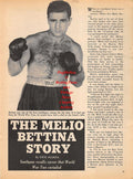 Boxing News Clipping #1019 - Melio Bettina, Tiger Jack Fox, Billy Conn