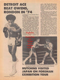 Boxing News Clipping #103 - Len Hutchins, Al Sparks, Eddie Owens