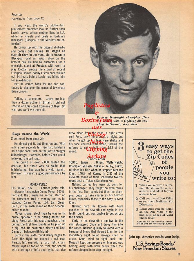 Boxing News Clipping #1030 - Jimmy Wilde