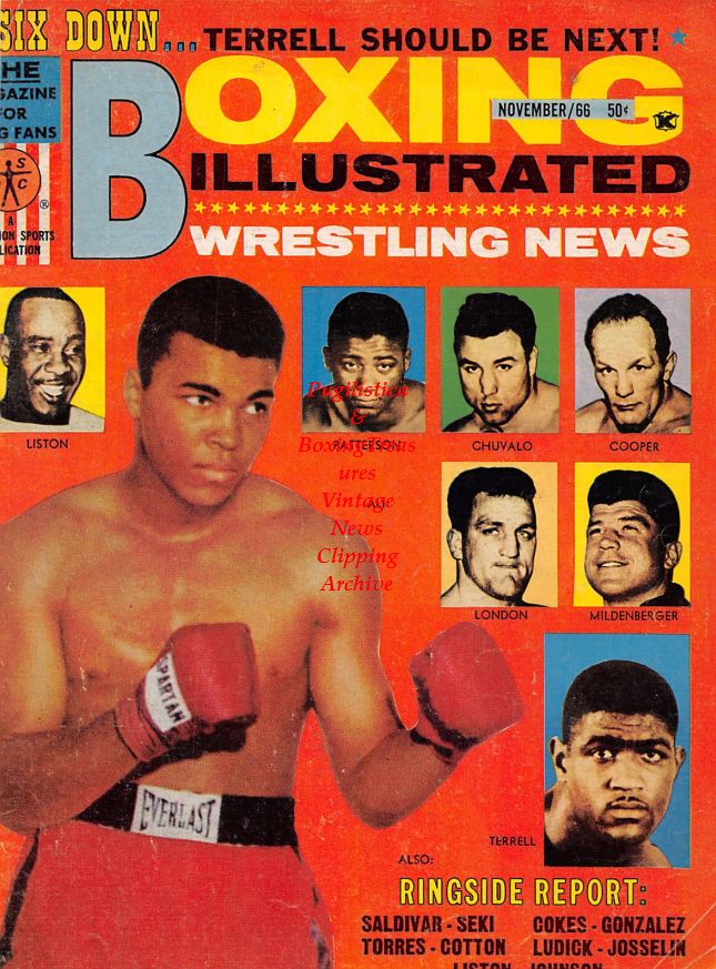 Boxing News Clipping #1034 - Mysterious Billy Smith, Muhammad Ali