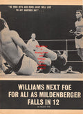 Boxing News Clipping #1036 - Muhammad Ali vs. Karl Mildenberger, Flash Elorde, Horacio Accavallo