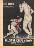 Boxing News Clipping #1039 - Vicente Saldivar vs. Mitsunori Seki