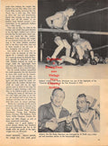 Boxing News Clipping #1056 - Lou Ambers vs. Pedro Montanez, Rocky Marciano
