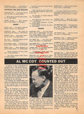 Boxing News Clipping #1057 - Al McCoy Obituary
