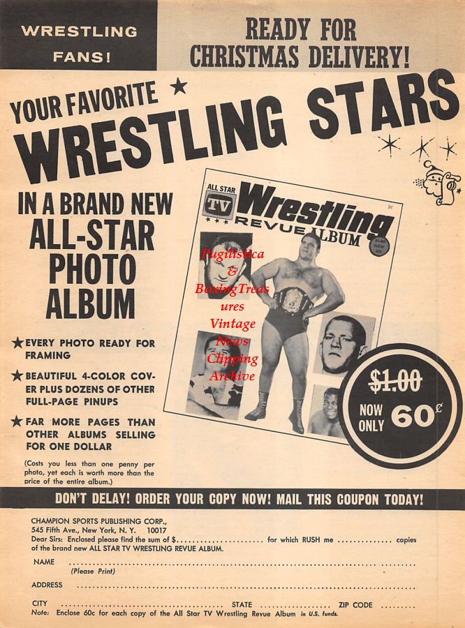 Boxing News Clipping #1057 - Al McCoy Obituary