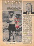 Boxing News Clipping #1069 - Jimmy McLarnin, Pop Foster, Sam Pian, Eddie Dyer, Bill Farnsworth