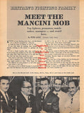 Boxing News Clipping #1076 - "Britain's Fighting Family" Meet The Mancini Mob