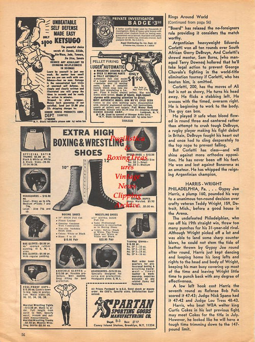 Boxing News Clipping #1082 - Jimmy McLarnin and Eddie Dyer