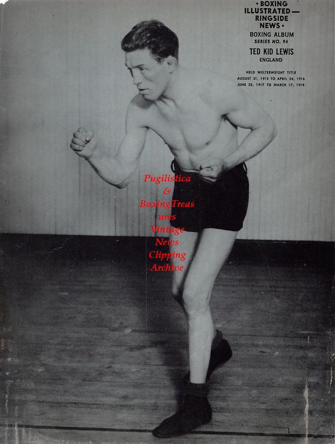 Boxing News Clipping #1086 - Dick Tiger vs. Jose Torres, Ted Kid Lewis
