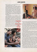 Boxing News Clipping #1088 - Larry Holmes and family