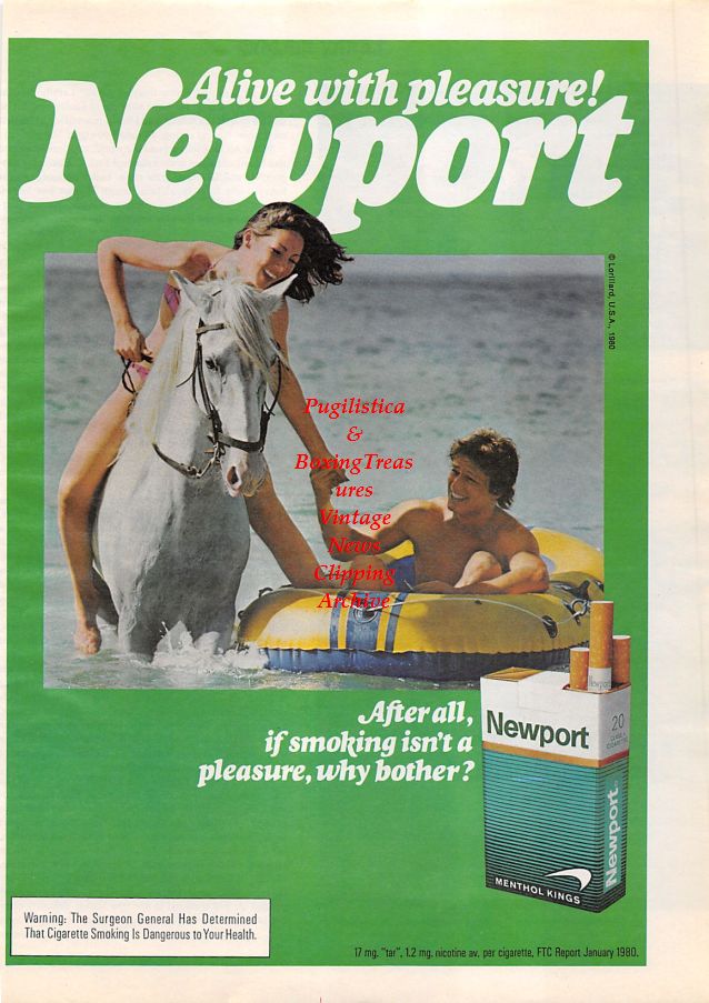 Boxing News Clipping #1089 - Larry Holmes, Keith Kleven, Easton PA