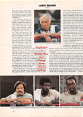 Boxing News Clipping #1090 - Freddie Brown, Larry Holmes, Ritchie Giachetti, Eddie Sutton, Jake Holmes, Keith Kleven