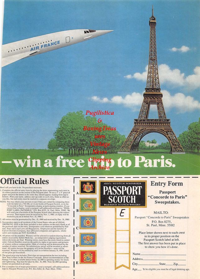 Boxing News Clipping #1097 - Muhammad Ali