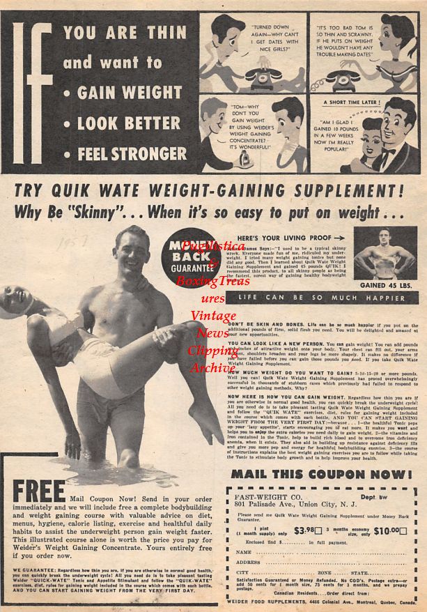 Boxing News Clipping #1114 - Carmen Basilio vs. Johnny Saxton