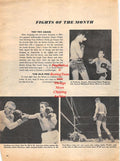 Boxing News Clipping #1115 - Ewart Potgieter vs. Bruce Olson, Isidro Martinez vs. Bobby Courchesne, Spider Webb vs. Neal Rivers, Vince Martinez vs. Kid Gavilan, Paolo Rosi vs. Johnny Gonsalves