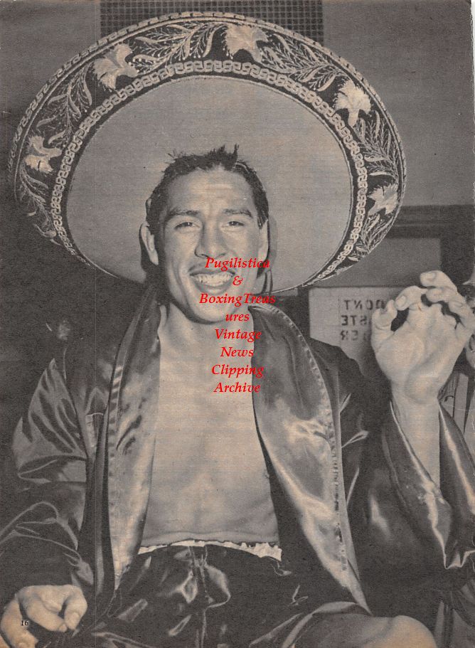 Boxing News Clipping #1118 - Gaspar Ortega, Jack Dempsey vs. Tommy Gibbons