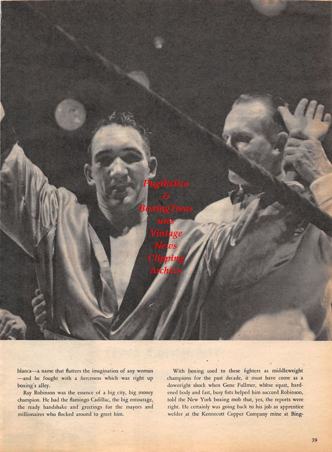 Boxing News Clipping #1129 - Gene Fullmer