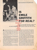 Boxing News Clipping #1141 - Emile Griffith, Gaspar Ortega