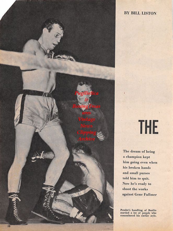 Boxing News Clipping #1142 - Paul Pender, Emile Griffith