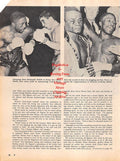 Boxing News Clipping #1151 - Davey Moore vs. Raimondo Nobile and Hogan Kid Bassey