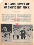 Boxing News Clipping #1161 - Mickey Walker, Hymie Wallman, Jim Norris