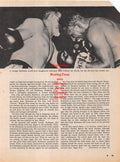 Boxing News Clipping #1164 - Sugar Ray Robinson vs. Gene Fullmer