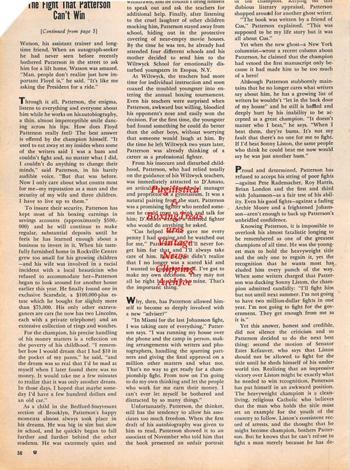Boxing News Clipping #1164 - Sugar Ray Robinson vs. Gene Fullmer