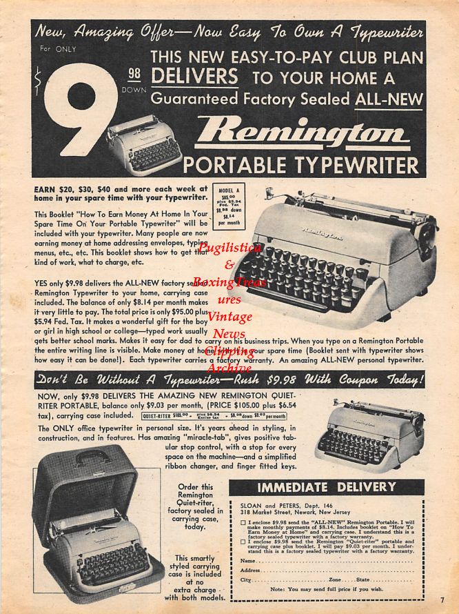 Boxing News Clipping #1172 - Ezzard Charles