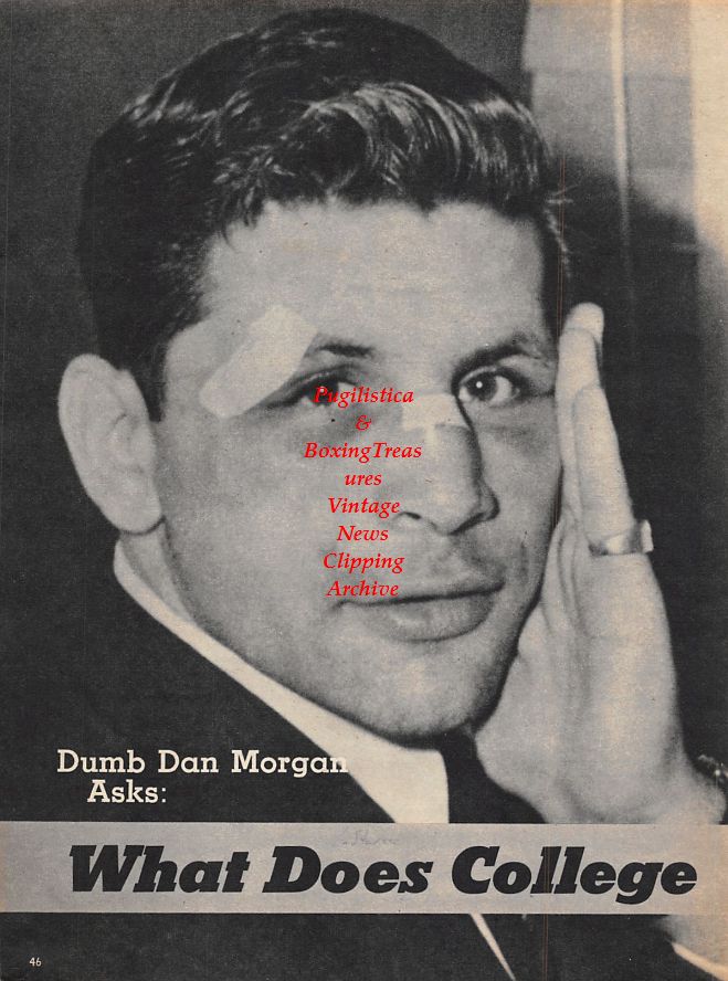 Boxing News Clipping #1190 - Roland LaStarza, Hein Ten Hoff vs. Big Bill Wilson