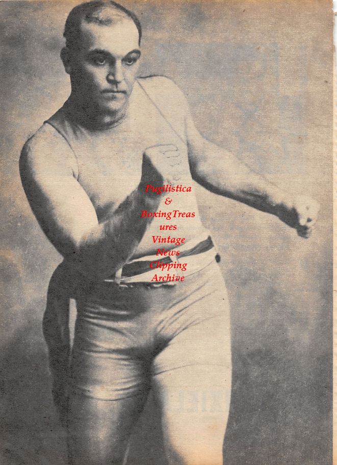 Boxing News Clipping #1205 - Charley Joseph, James J. Jeffries