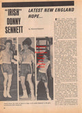Boxing News Clipping #121 - "Irish' Donny Sennett, Rodolfo Gonzalez