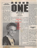 Boxing News Clipping #1211 - Ralph Citro, Jeff Fenech, Sylvester Stallone