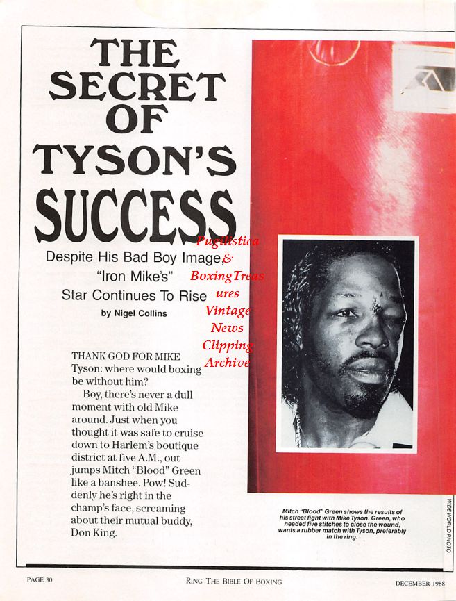 Boxing News Clipping #1222 - Mitch Blood Green, Max Baer, James J. Corbett