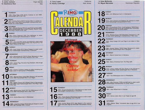 Boxing News Clipping #1224 - Mike Tyson and Robin Givens, Jeff Fenech