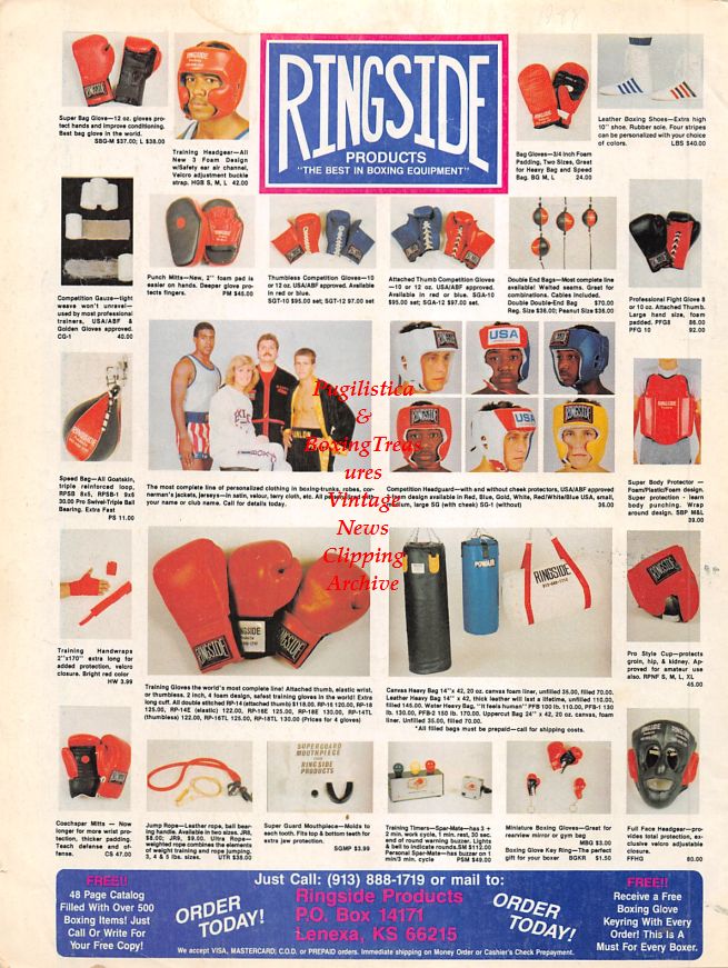 Boxing News Clipping #1234 - Chalky Wright pin-up