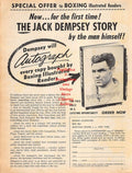 Boxing News Clipping #1252 - Jack Dempsey Autographed Book Offer