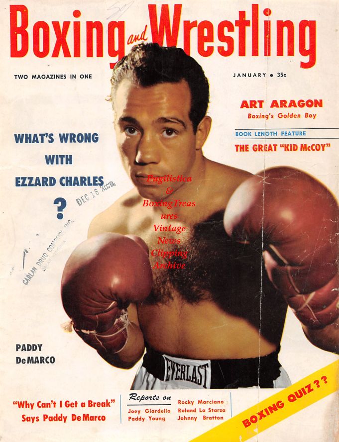 Boxing News Clipping #1253 - Art Aragon
