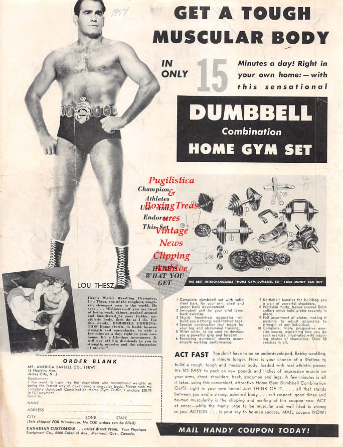 Boxing News Clipping #1253 - Art Aragon