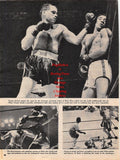 Boxing News Clipping #1256 - Carl Bobo Olson vs. Randy Turpin