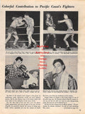 Boxing News Clipping #1262 - Art Aragon, Jimmy Carter, Dinny McMahon, Louis Kid Kaplan