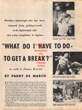 Boxing News Clipping #1265 - Paddy DeMarco and various opponents, Henry Davis, Paddy Young, Johnny Gonsalves