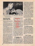 Boxing News Clipping #1271 - Yoshio Shirai vs. Terry Allen, Alo Leilani, Paul Boesch, Marin Mercer, Chief Kit Fox